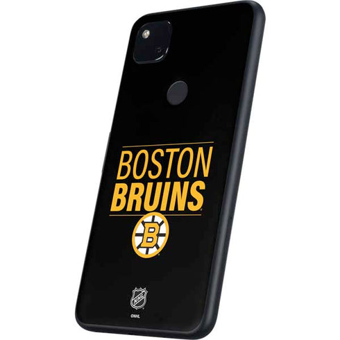 NHL Boston Bruins Lineup Google Pixel 4a Skin